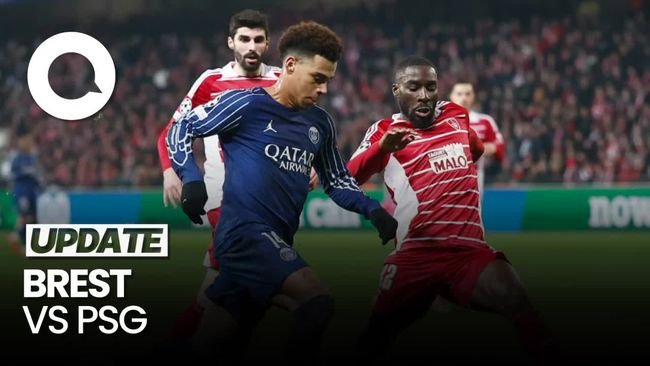 Video: Les Parisiens Menang 3-0 di Markas Brest