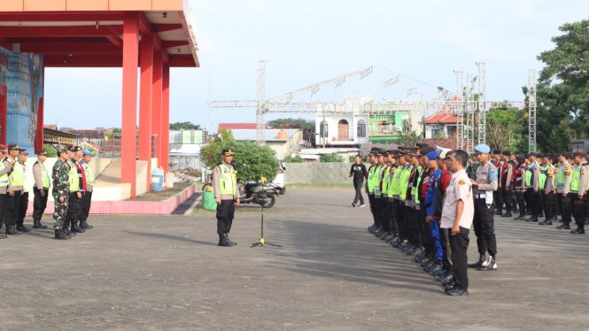 Kawal Laga Persijap Vs The Guardians, Aparat Keamanan Gabungan Kepung GBK Jepara