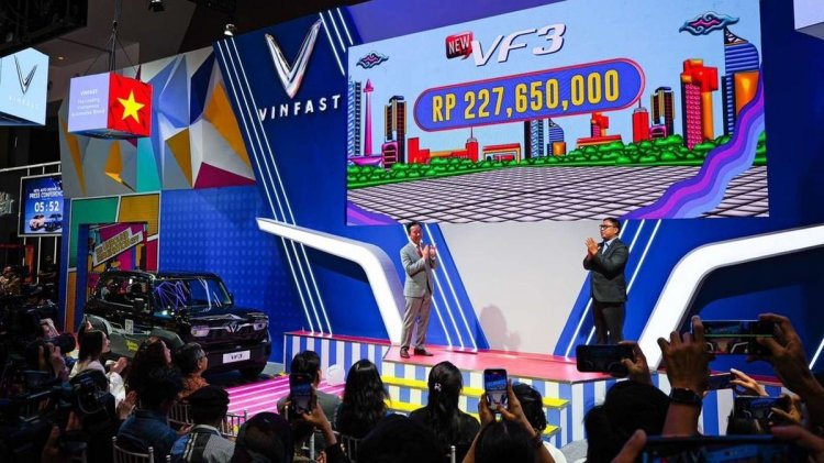 Diluncurkan di IIMS, VinFast VF3 Dibanderol Rp220 Jutaan