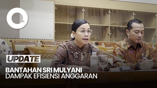 Video Bantahan Sri Mulyani soal Efisiensi: Tak Ada PHK & Pemangkasan KIP