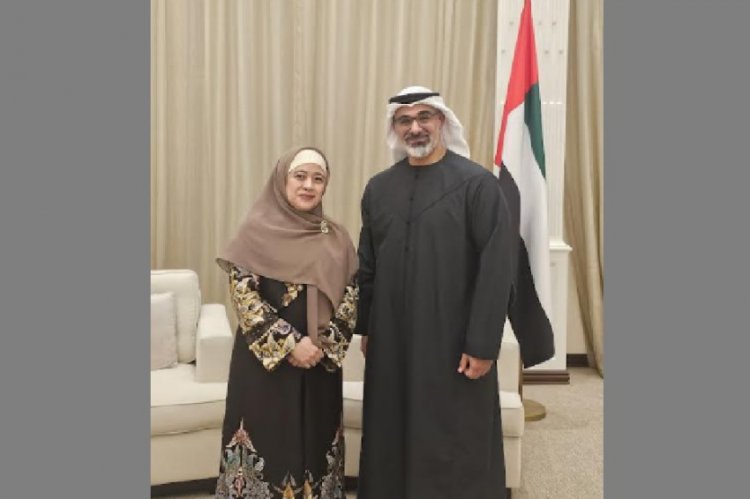 Puan Maharani Bertemu Pangeran Khaled di Abu Dhabi, Ajak Beri Perlindungan Anak dan Perempuan