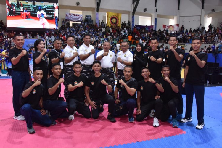 Danlantamal V Hadiri Pembukaan Kejuaraan Kasal CUP II Internasional Open Taekwondo Championship 2025