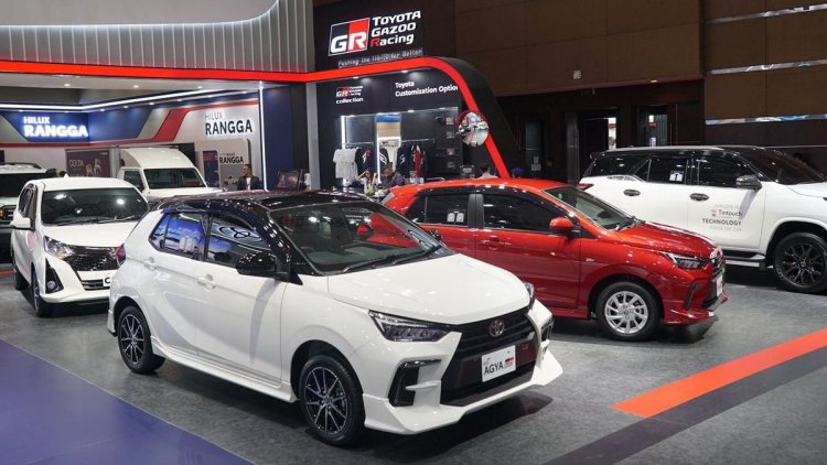 New Toyota Agya Stylix GR Aeropackage Tampil Perdana di IIMS 2025