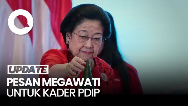 Video: 3 Pesan Megawati ke Kader PDIP Usai Hasto Ditahan KPK