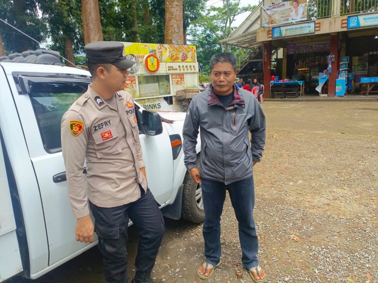 Personil Polsek Kadudampit Melaksanakan Giat Patroli Tempat Wisata Situgunung