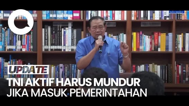 Video Kemenko Polkam Jawab SBY soal TNI Aktif Harus Mundur Jika Masuk Pemerintahan