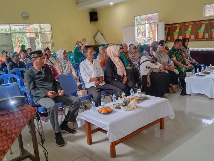 Menjelang Ramadhan, Bhabinkamtibmas Hadiri Acara Silaturahmi Tingkat Kelurahan