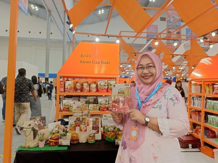 Ikut BRI UMKM EXPO(RT), Abon Cap Koki Berhasil Tembus Pasar Internasional