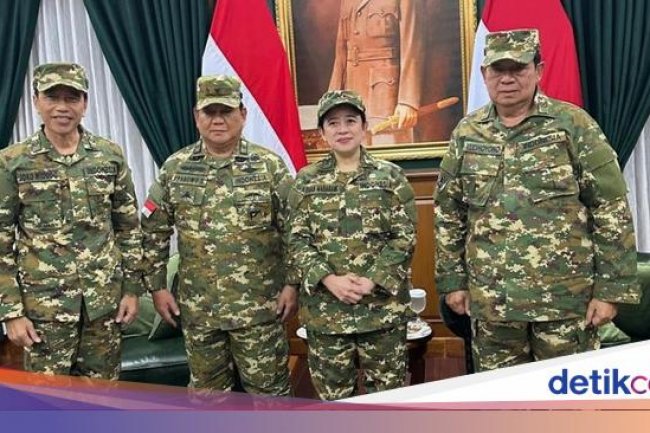 Elite PD Nilai Ada Energi Pada Momen Hangat Prabowo-SBY-Jokowi-Puan