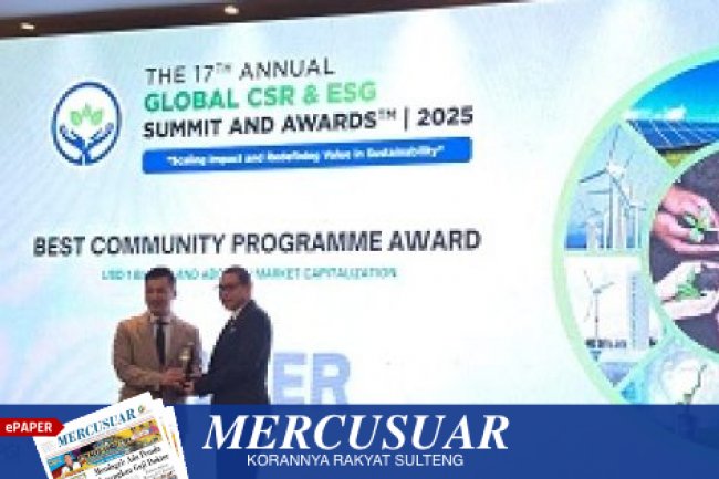 JOB Tomori Raih Penghargaan Internasional