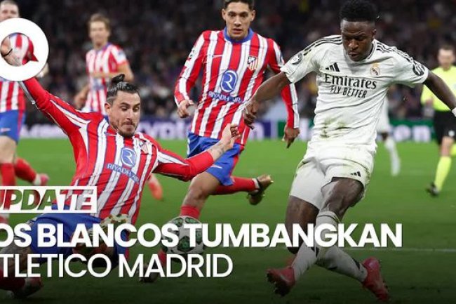 Video: Real Madrid Menang Tipis Vs Atletico Madrid, Skor Akhir 2-1