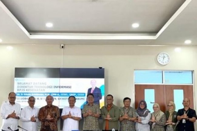 RSUD R. Syamsudin, S.H Terima Penghargaan Sertifikasi Transformasi Digital BPJS Kesehatan
