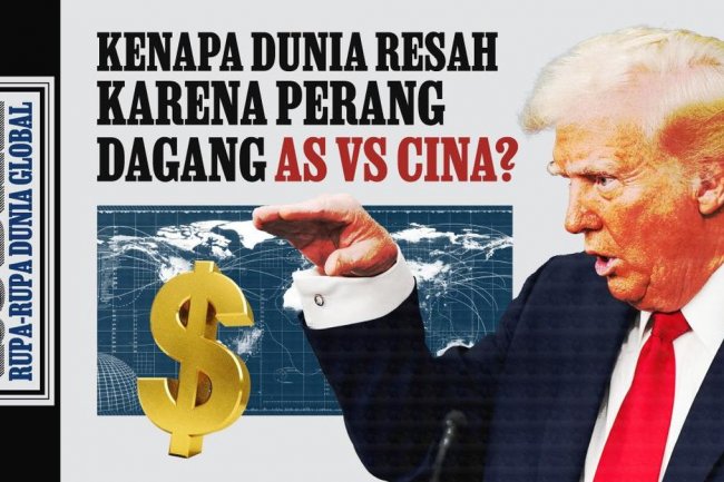 RUDAL: Kenapa Dunia Resah karena Perang Dagang AS vs China?