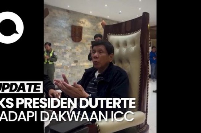 Video: Eks Presiden Duterte Dibawa ke Belanda, Hadapi Dakwaan ICC