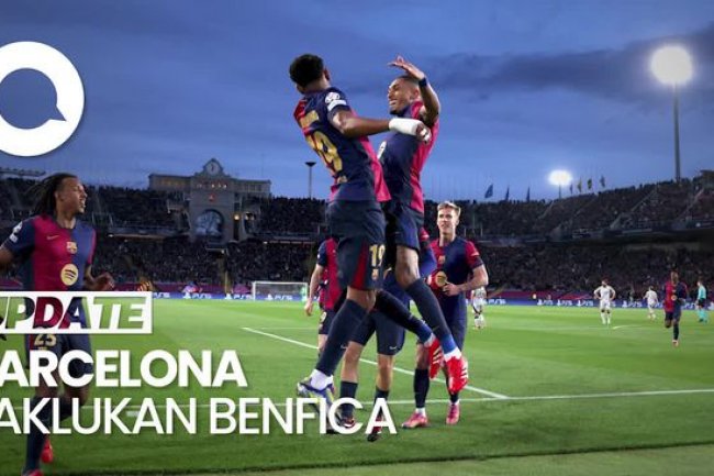 Taklukkan Benfica 3-1, Barcelona Lolos ke Perempatfinal