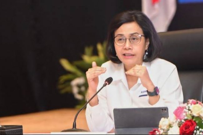 Sri Mulyani Tersenyum saat Ditanya soal Isu Mundur dari Jabatan Menteri Keuangan
