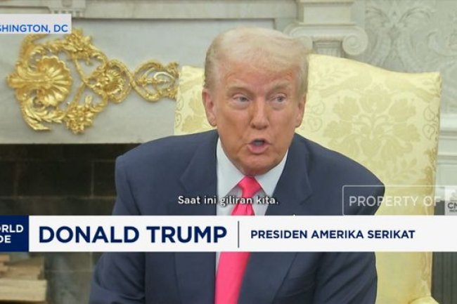 Video: Trump Tanggapi Tarif Balasan Uni Eropa