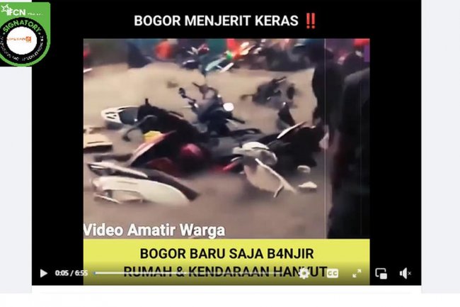 Kumpulan Hoaks Seputar Peristiwa di Bogor, Simak Faktanya