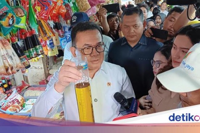 Akhir Pekan, Mendag Blusukan ke Pasar Sidak Takaran MinyaKita