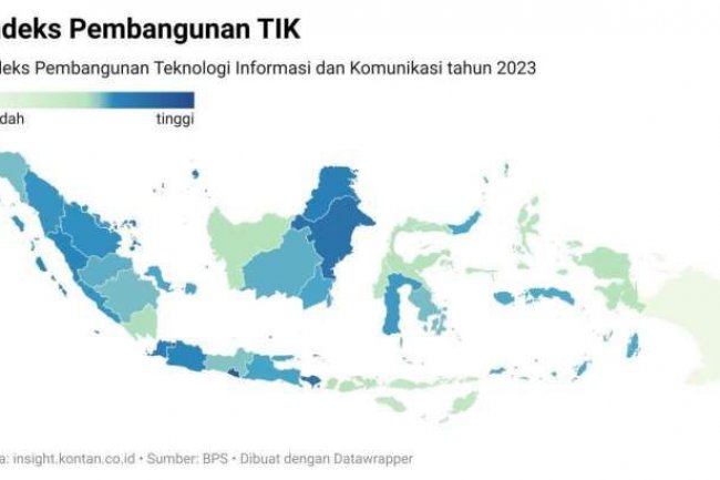 Laju Indeks ICT Indonesia Kalah dari Vietnam