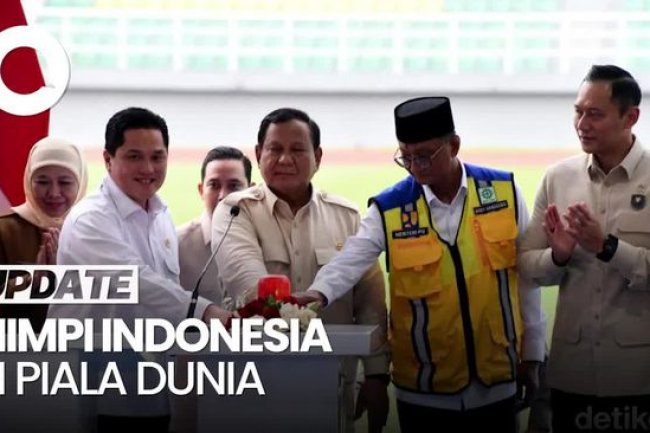 Video: Ambisi Prabowo Agar Indonesia Masuk Piala Dunia
