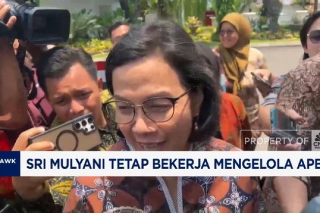 Video: Sri Mulyani Bantah Mundur Dari Menkeu Prabowo