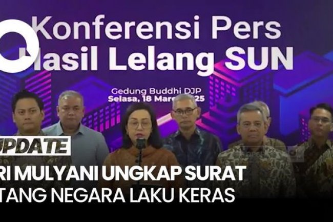 Video: Kala Sri Mulyani Ungkap Surat Utang Negara Laku Keras di Tengah IHSG Anjlok