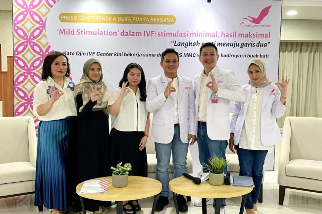 “Langkah pasti menuju garis dua” Kato Ojin IVF center kini bekerja sama dengan RS MMC wujudkan hadirnya si buah hati