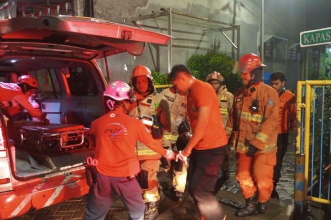 Ledakan Gas LPG di Surabaya, Lima Orang Terluka -