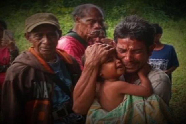 Peristiwa Aneh di Batas Negara, Balita Raib 6 Jam Ditemukan Prajurit TNI di Semak Tengah Hutan