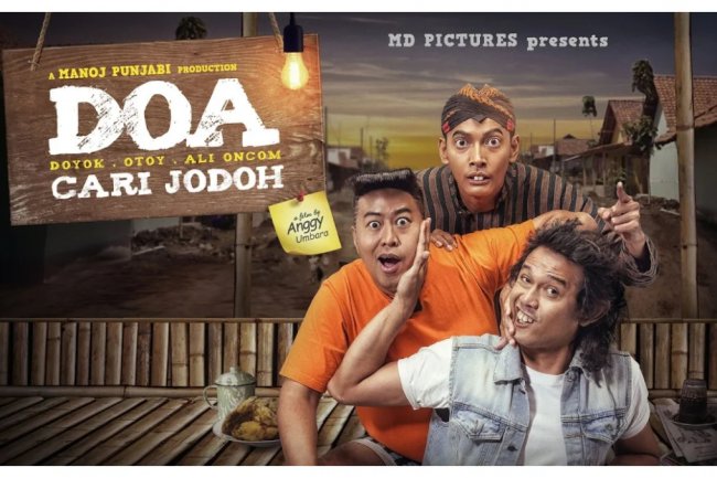 Sinopsis Film Komedi D.O.A.: Cari Jodoh, Petualangan Tiga Sahabat dalam Misi Mencari Jodoh Tayang di MDTV