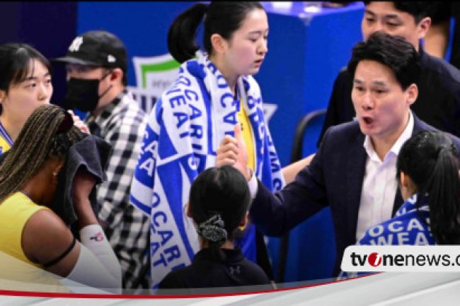 Meski Sudah Dikalahkan, Pelatih Hyundai Hillstate Malah Dukung Megawati Hangestri Cs di Partai Final Melawan Pink Spiders