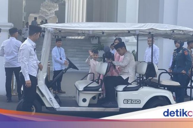 Gibran Tiba di Istana Merdeka Jelang Open House Perdana Prabowo