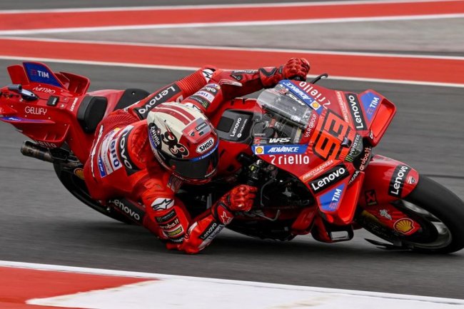Momen Marquez Bikin Heboh Mendadak Ganti Motor di MotoGP Amerika
