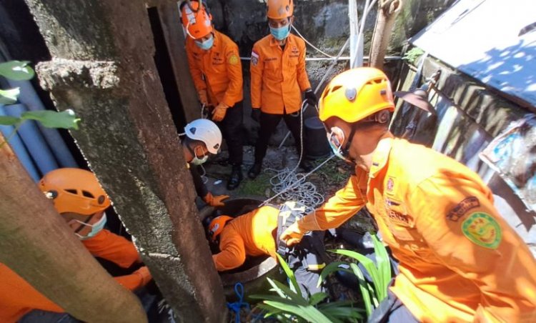 Tim SAR Temukan Suparta tak Bernyawa di Sumur -