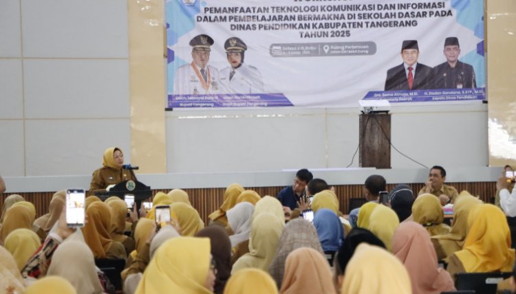 Wabup Intan Buka Workshop Pemanfaatan Teknologi bagi Para Guru SD