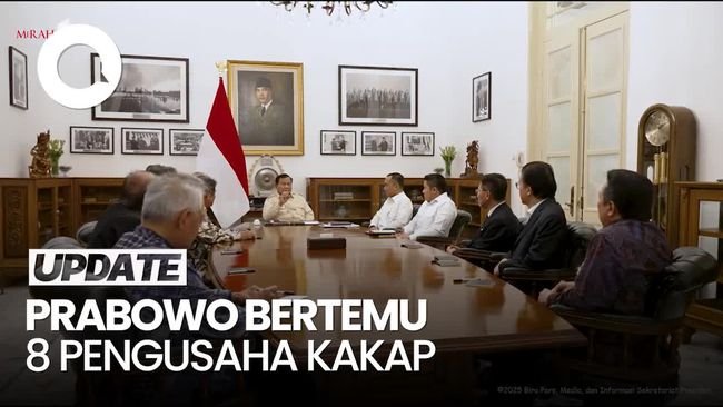 Video: Prabowo Bertemu Pengusaha Kakap, Ada Aguan hingga Tomy Winata