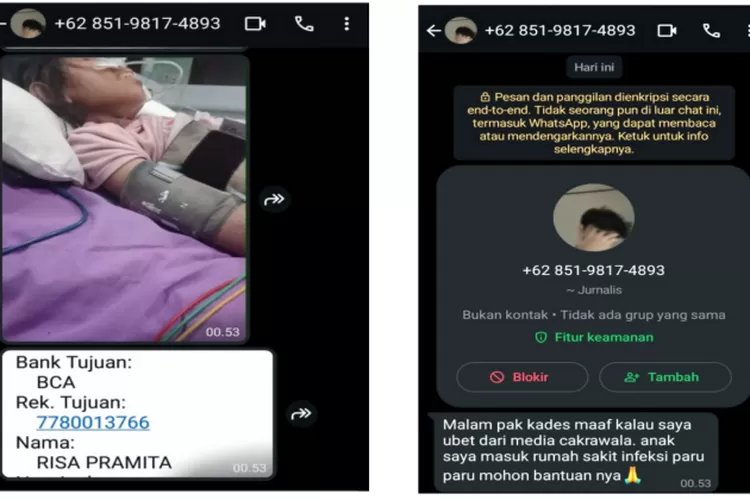 Namanya di Salahgunakan Penipuan, Wartawan Cakrawala Ubaidillah Mengklarifikasi