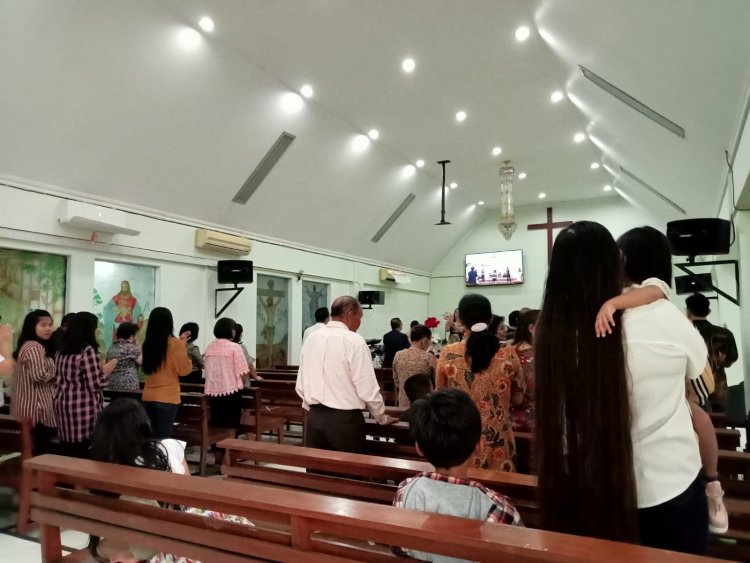 Ciptakan Keamanan, Polisi Rutin Pam Gereja Setiap Hari Minggu