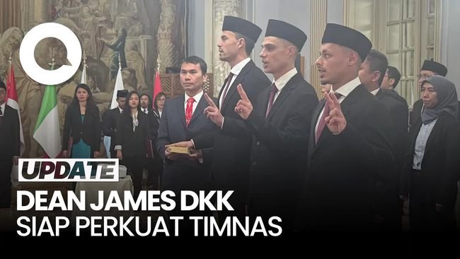 Video: Dean James,  Audero Mulyadi, dan Joey Mathijs Resmi Jadi WNI