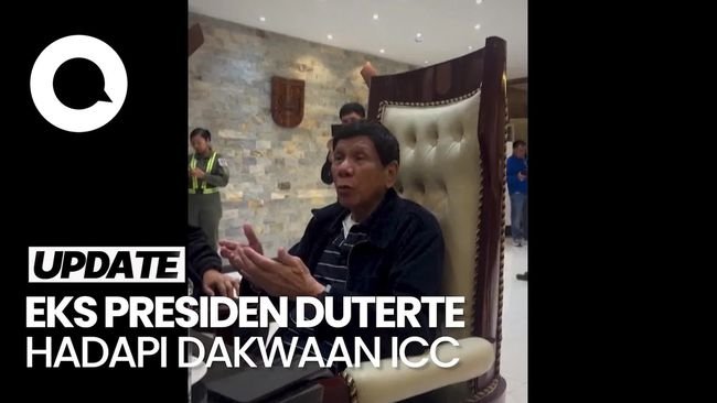 Video: Eks Presiden Duterte Dibawa ke Belanda, Hadapi Dakwaan ICC