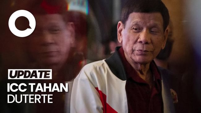 Video: Eks Presiden Filipina Duterte Ditahan ICC di Den Haag Belanda