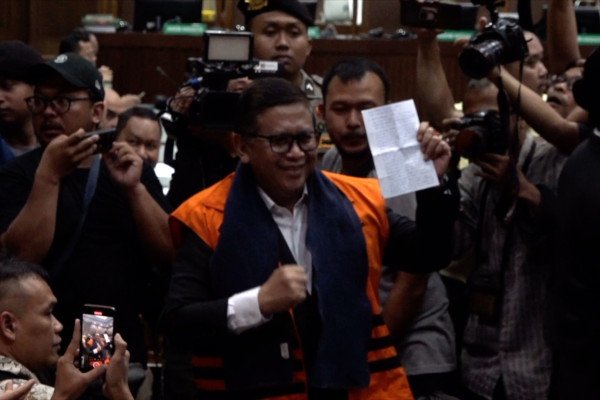 Jalani sidang perdana, Hasto Kristiyanto: Tidak ada kerugian negara