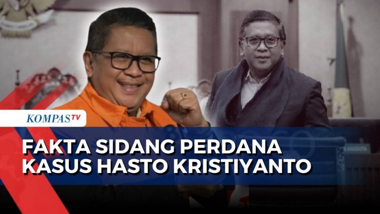 Sidang Perdana, PDIP Hasto Kristiyanto Didakwa Pasal Perintangan Penyidikan & Suap