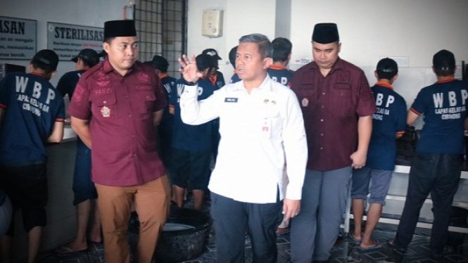 Petinggi Dirjen PAS Puji Loyalitas Sipir Lapas Cibinong