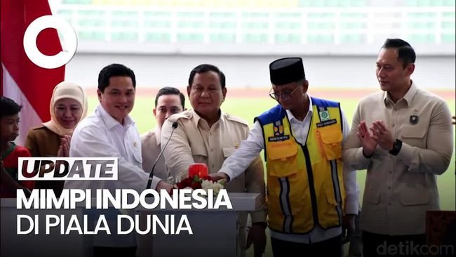 Video: Ambisi Prabowo Agar Indonesia Masuk Piala Dunia