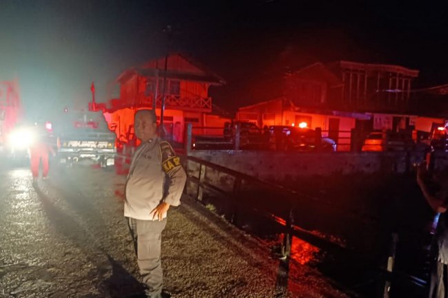Polresta Palangka Raya Identifikasi Peristiwa Kebakaran 3 Rumah di Jalan Sakan VII