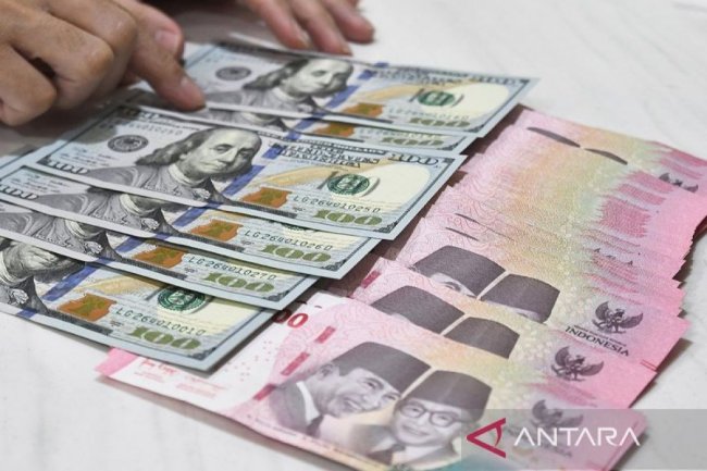 Rupiah menguat seiring kekhawatiran retaliasi atas kebijakan tarif AS