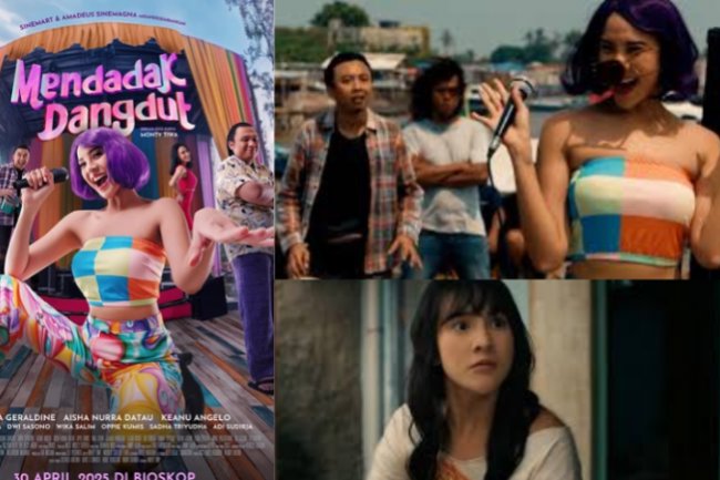 Sinopsis Film Mendadak Dangdut (2025): Dari Diva Pop Jadi Buronan yang Menyamar di Panggung Dangdut