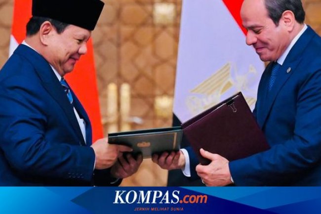 Kunjungan Presiden Prabowo ke Mesir Hasilkan Tonggak Kemitraan Strategis